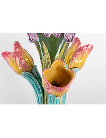 Solifleur Barbotine Cup, Art Nouveau (ang.)