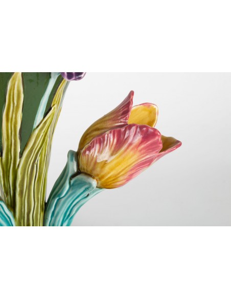 Solifleur, Barbotine Cup, Art Nouveau
