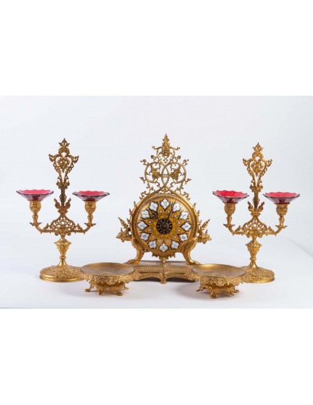 Bronze plated and e-mailed, signed f. barbedienne