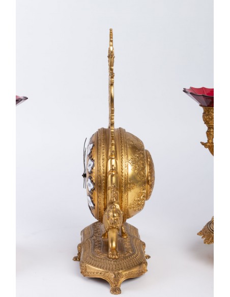 Bronze plated and e-mailed, signed f. barbedienne