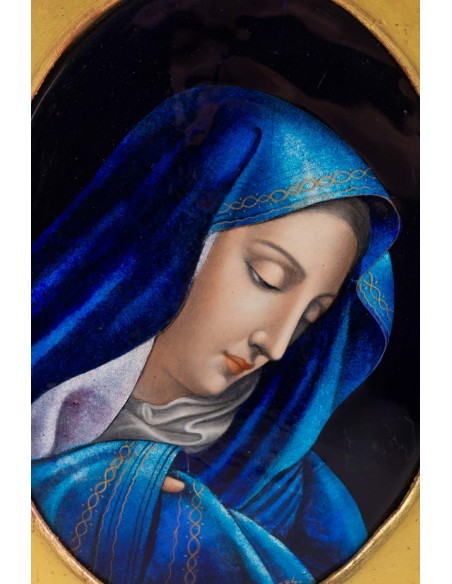E-mail de placa A Virgem Maria por Jules Sarlandie (1874-1936)