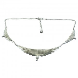 Collar de plata "Ingrid Bergman