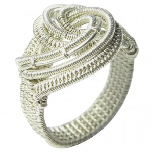 Anillo de plata "Audrey Hepburn