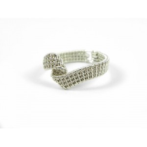 Anillo de plata "Grace Kelly 2