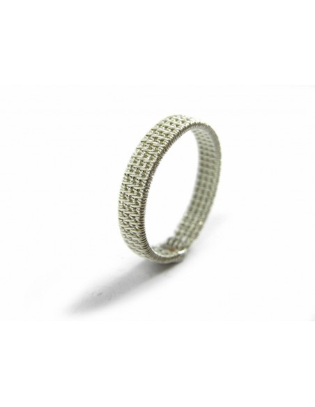 Anillo de plata "Grace Kelly