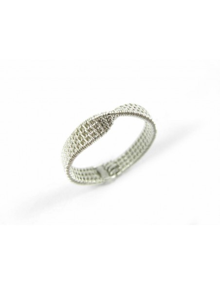 Silver ring "grace kelly"