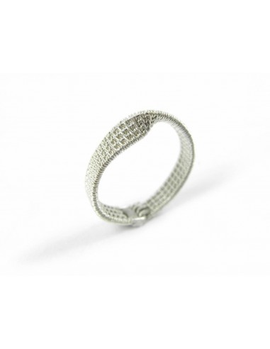 Silver ring "grace kelly"