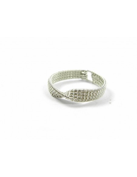Silver ring "grace kelly"