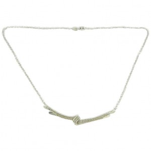 Сollier en argent "grace kelly"