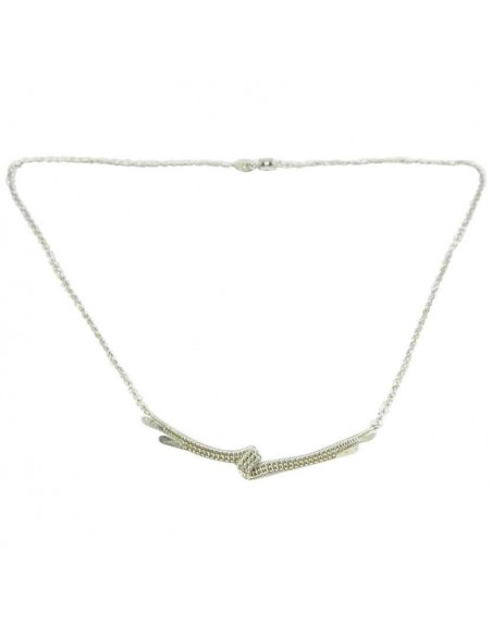 Сollier en argent "grace kelly"