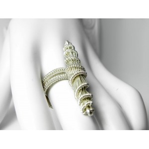 Silver ring „Marilyn Monroe” (ang.) 2