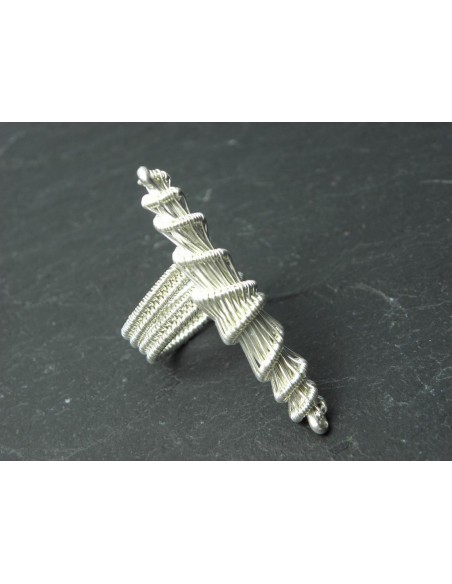 Silver ring "marilyn monroe"