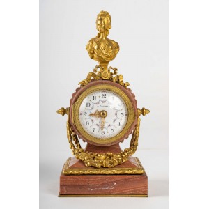 Reloj de sobremesa en miniatura del siglo XIX 2