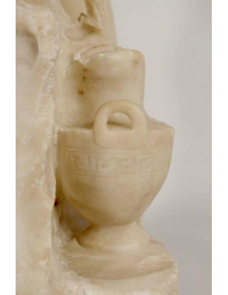 Alabaster culpture, 流血妇女