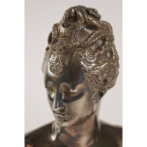 Busto in terracotta di un elegante xixth 2
