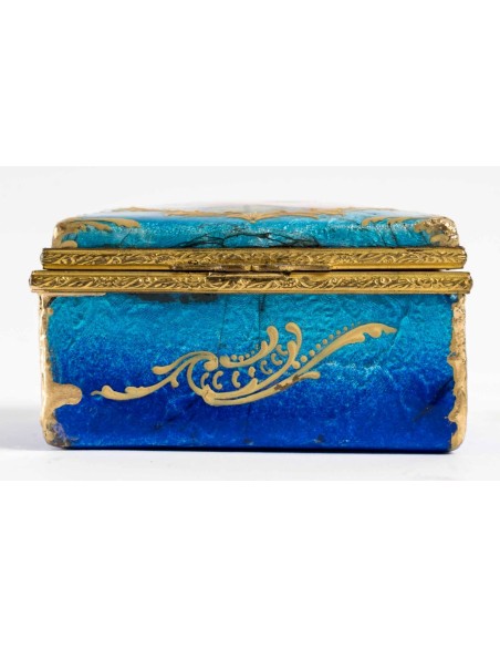 Małe Jewelry Box New Signed H. Doublet (ang.)