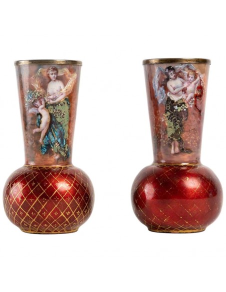 Pair of Art Nouveau Vases (ang.)
