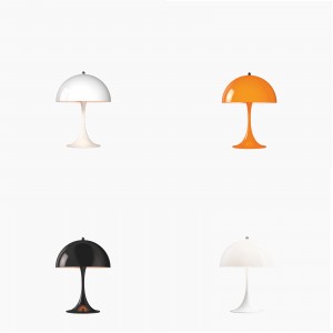 Table lampa Louis Poulsen, MINI autorstwa Vernera Pantona