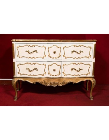 Commode стиль louis xv лет 50 дерево окрашено и золото