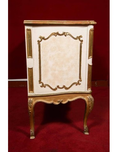 Commode стиль louis xv лет 50 дерево окрашено и золото