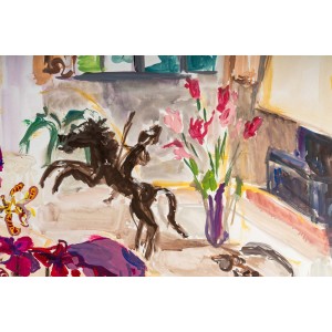 Interior of a bourgeois house 2