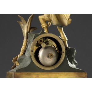 Pendule w Bronze Doré Epoque 2