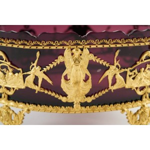 Puchar Prune w Creat Cut And Bronze Doré (ang.) 2