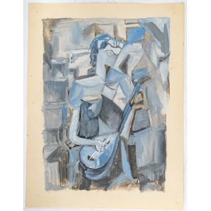 Mandolin woman