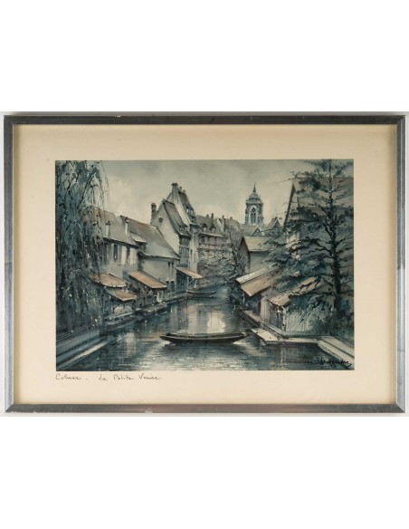 Suite de 3 Reproduction (ang.). Encadrée