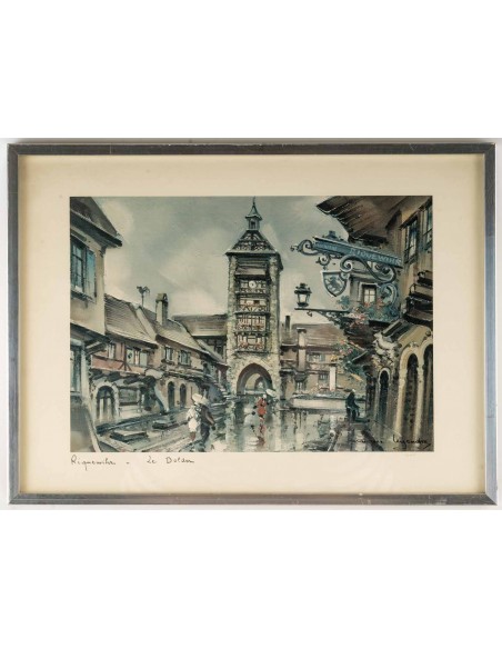 Suite de 3 Reproduction (ang.). Encadrée