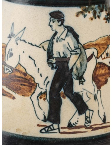 Ceramic vase,签名