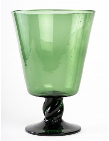 Jarrón de cristal, siglo XX
