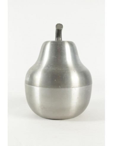 Ice seal forming a brushed steel pear from the 1970s