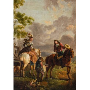 Beautiful oil on canvas «... 2