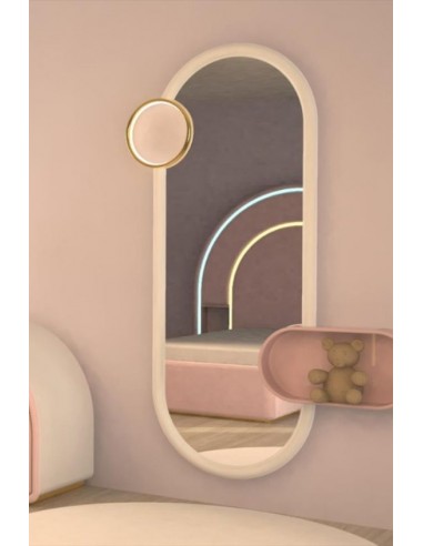 Contemporary mirror, Oval model