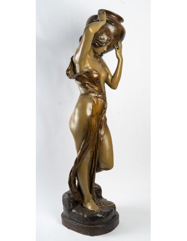 Terracotta goldscheider signed coarse