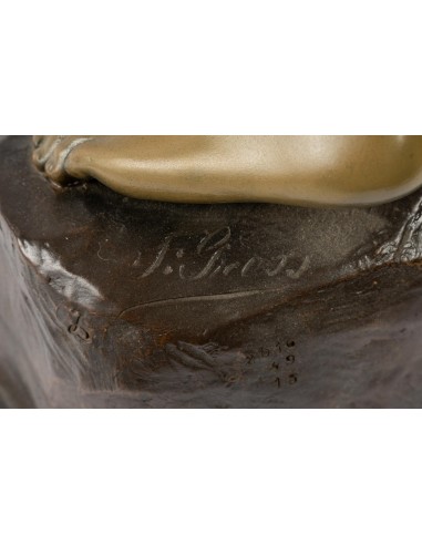 GOLDSCHEIDER terracota firmado GROSS