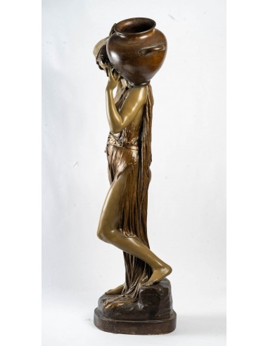 Terracotta goldscheider signed coarse
