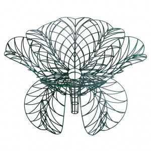 Sedia verde fiore