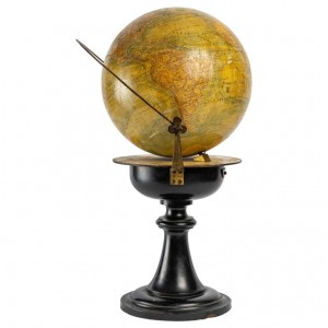 Mappemonde of the 19th century