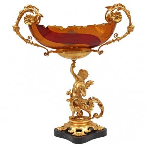 Copa de cristal de Bohemia...