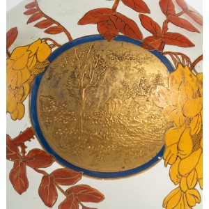 Vaso di vetro smaltato 2