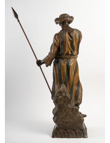 Sculpture Orientaliste «Le Dignitaire...