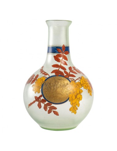 Emaille Glasvase