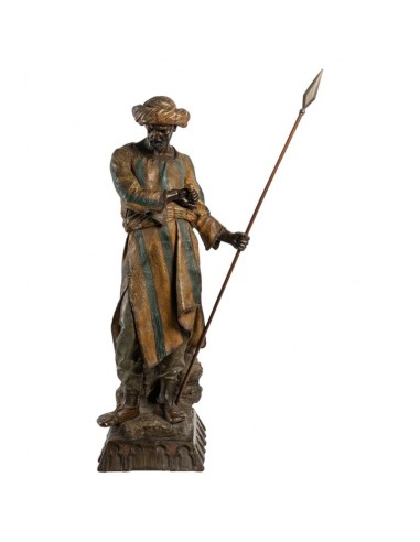 Sculpture Orientaliste «Le Dignitaire...
