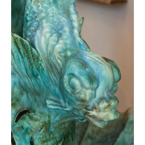 Dolphin fountain in... 2