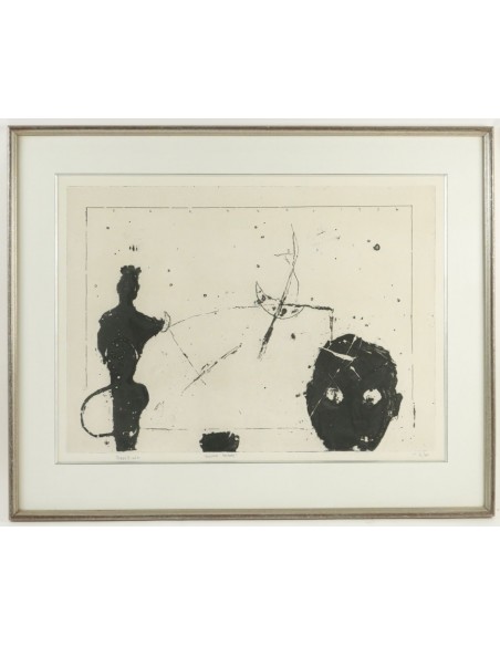 Gravur, Lithographie, signiert Ferrer