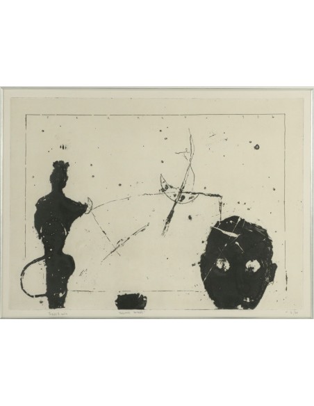 Gravur, Lithographie, signiert Ferrer