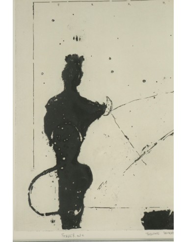 Engraving, lithography, signed ferrer