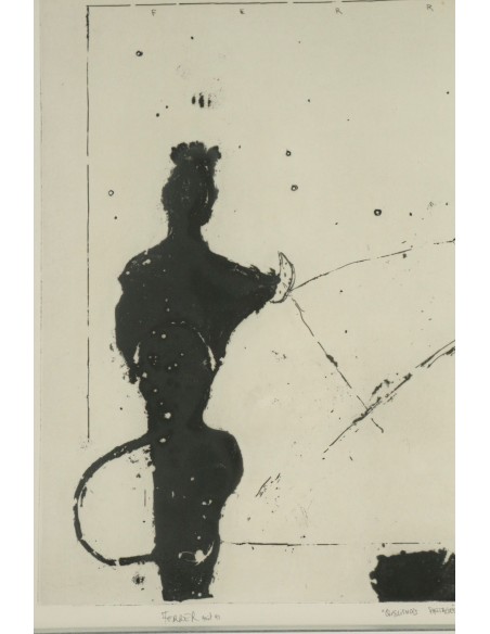 Gravur, Lithographie, signiert Ferrer